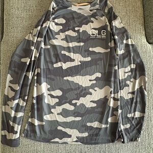 Great Lakes Gear Camouflage Long Sleeve Shirt